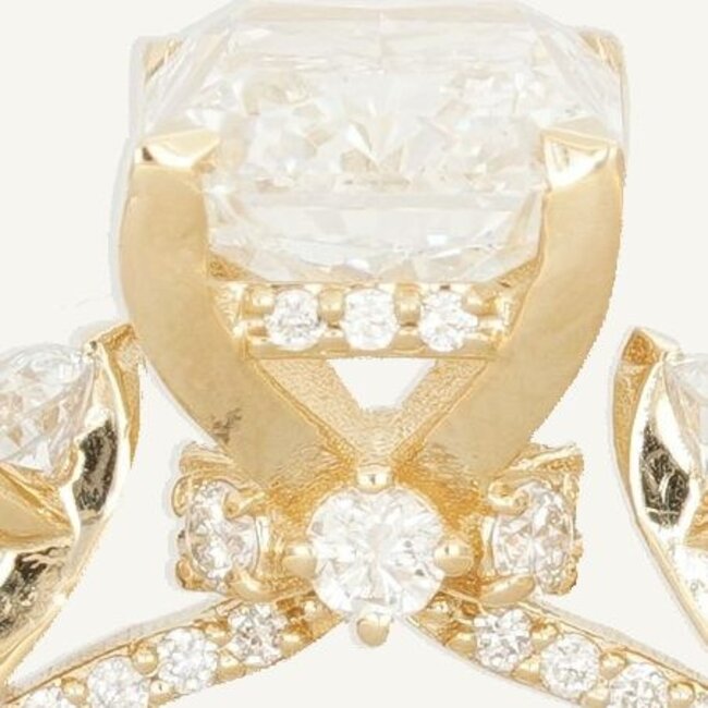 Exclusieve diamanten ring 3.01 karaat