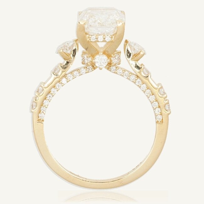 Exclusieve diamanten ring 3.01 karaat