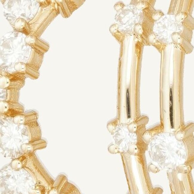 Elegante diamanten ring 0.53 karaat