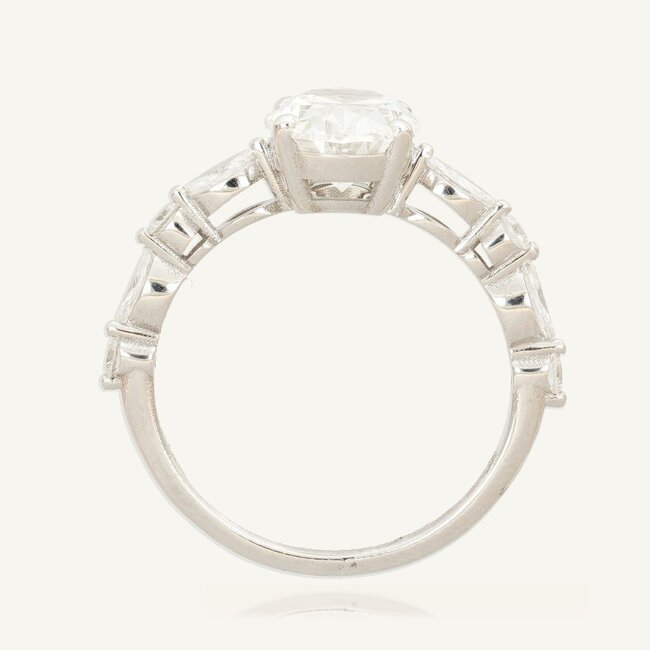 Exclusieve diamanten ring 2.50 karaat