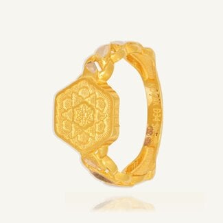 Traditionele gouden zegelring