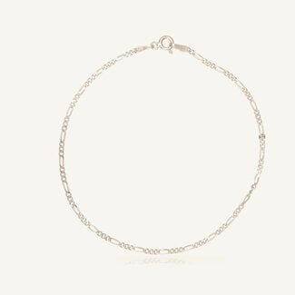 Zilveren Figaro Armband