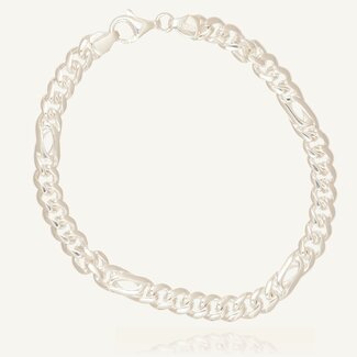 Zilveren Cuban Link Armband