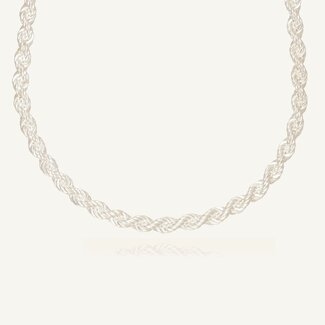 Zilveren Rope Ketting