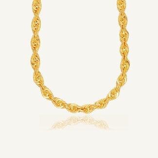 Roodgouden Rope Chain Ketting