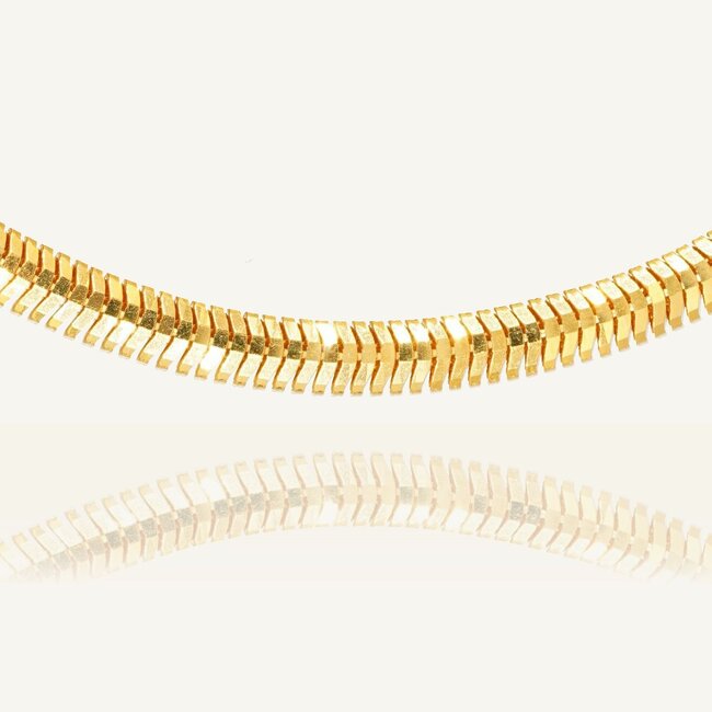 22 Karaat Gouden Slangenketting