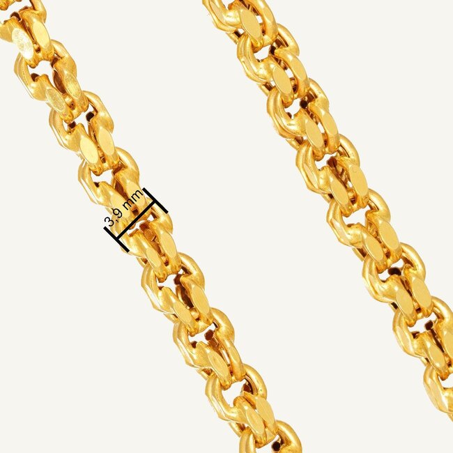 22 Karaat Gouden Koningsketting