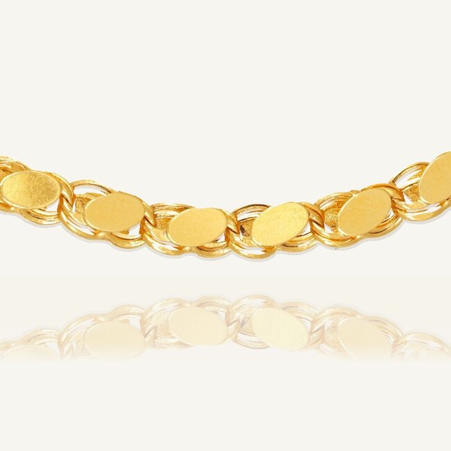 22 Karaat Gouden Burma Ketting