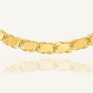 Roodgouden Burma Ketting