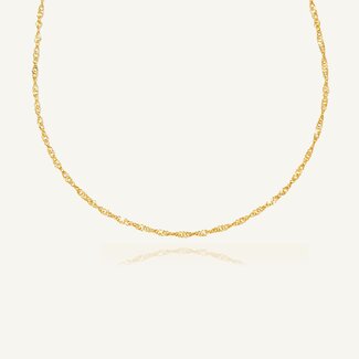 Roodgouden Fantasie Ketting