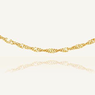 Roodgouden Fantasie Ketting