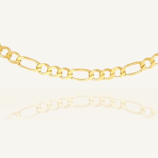 Roodgouden Figaro Ketting