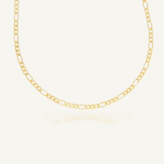 Roodgouden Figaro Ketting