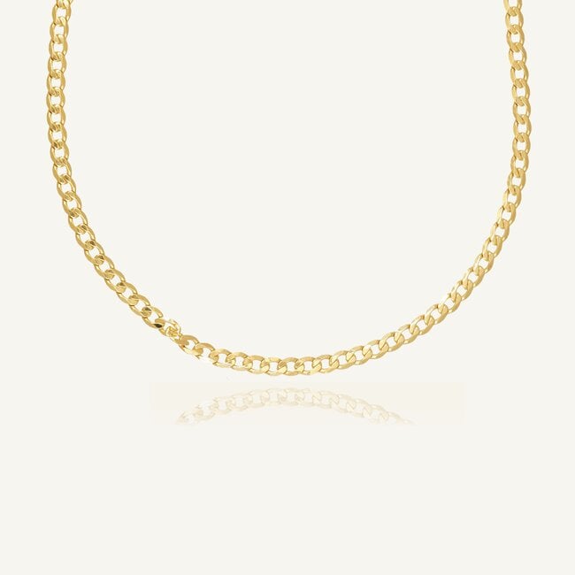 14 Karaat Geelgouden Gourmet Ketting