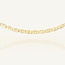 Geelgouden Schakel Ketting