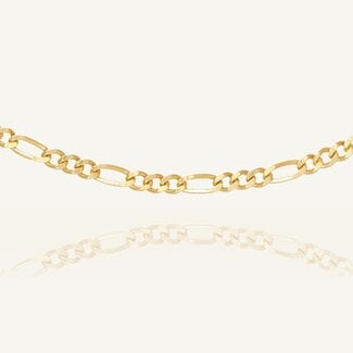 Geelgouden Figaro Ketting