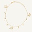 Geelgouden Sterrenarmband  Lange titel