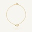Klavertjevier Armband met Zirkonia