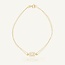 Geelgouden Baguette Zirkonia Armband