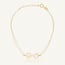 Geelgouden Infinity Zirkonia Armband