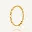 Roodgouden Ring met 3 Zirkonia