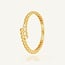 Roodgouden Ring met Zirkonia
