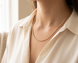 Gouden ketting kiezen: welke schakel en lengte past bij jou?