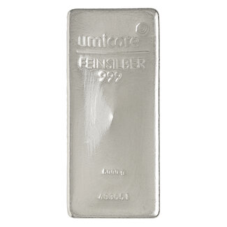 Umicore 500 gram fijnzilver Umicore