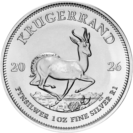 Zilveren Krugerrand 1 oz munt