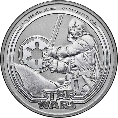 Zilveren Star Wars 1 oz munt