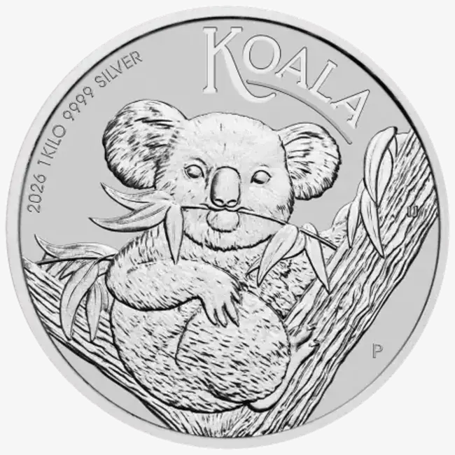 1 kilo Zilveren Koala | 2026