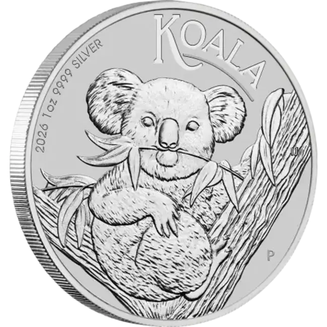 Koala 1 oz zilveren munt van Perth Mint kopen