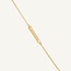 14 Karaat Gouden Kinderarmband met Naamplaat