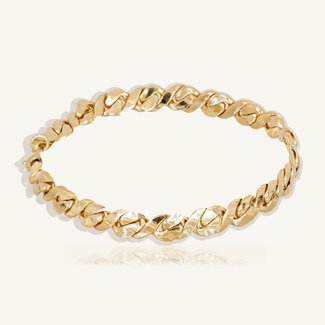Gouden Schakelarmband