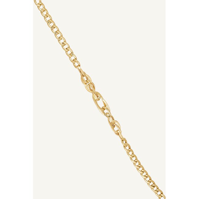 14 Karaat Gouden Fantasieschakelarmband