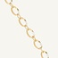 14 Karaat Gouden Armband met Ovale Schakels