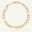14 Karaat Gouden Armband met Open Schakels