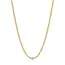 Elegante fijne gouden schakel ketting met subtiele uitstraling