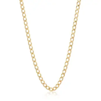 Gouden Schakel Ketting 50 cm