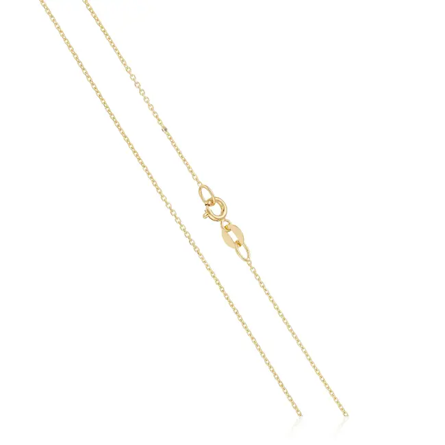 Fijne 18 Karaat Geelgouden Schakelketting