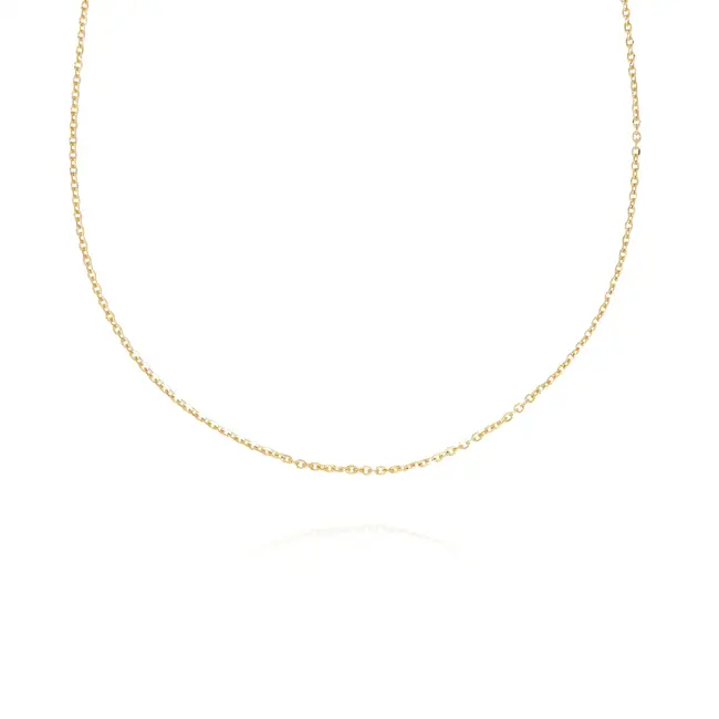 18 karaat fijne Gouden Schakelketting