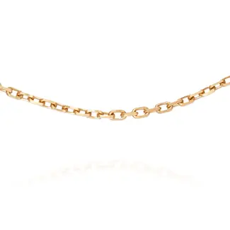 Fijne Roodgouden Venetiaanse Ketting
