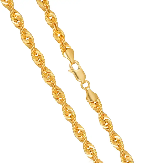 22 Karaat Roodgouden Gedraaide Ketting
