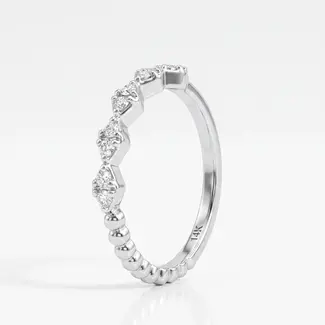 Witgouden Ring met 0,17 ct Diamant
