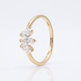 Marquise Diamanten Ring