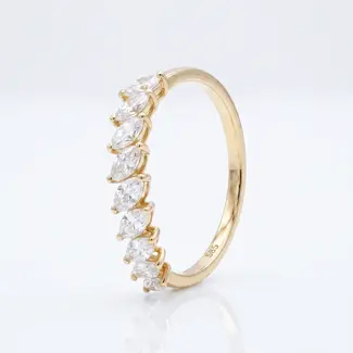Marquise Diamanten Rijring