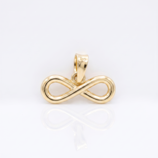 Gouden infinity hanger