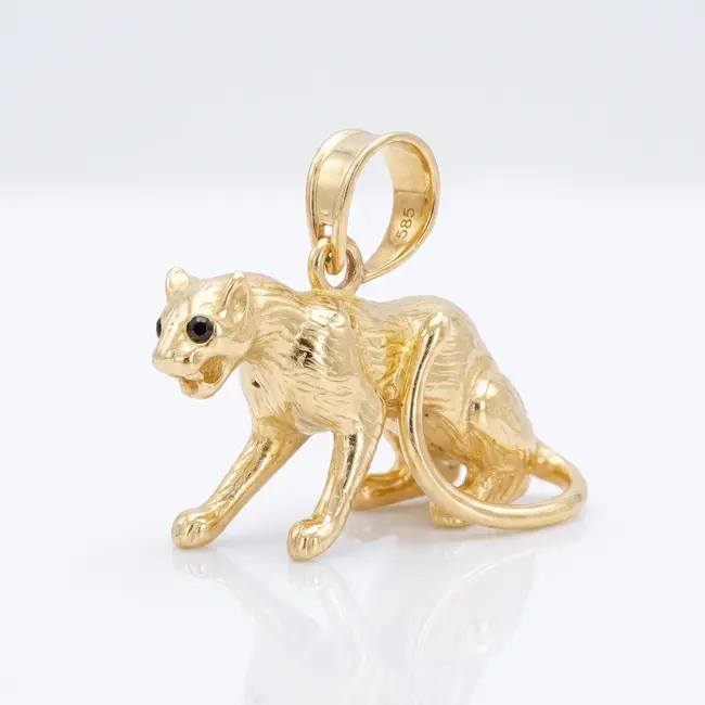 Luxe Panter Hanger met Gedetailleerd Design