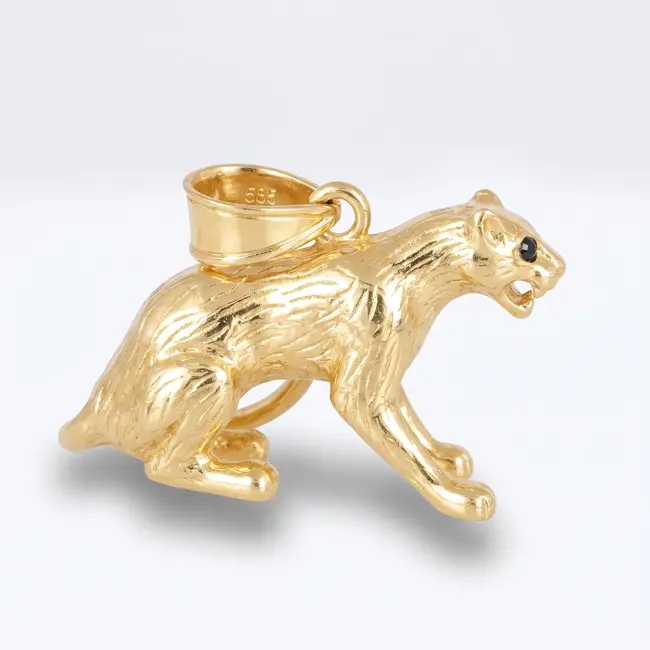 Luxe Panter Hanger met Gedetailleerd Design