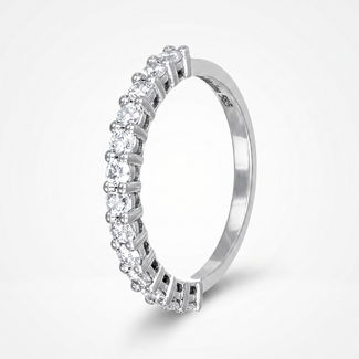 Witgouden Diamanten Alliance Ring 0.70 Ct